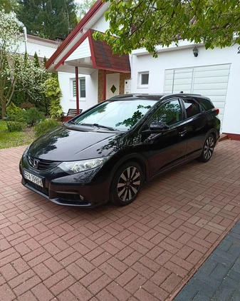 Honda Civic cena 37500 przebieg: 228000, rok produkcji 2014 z Łódź małe 92